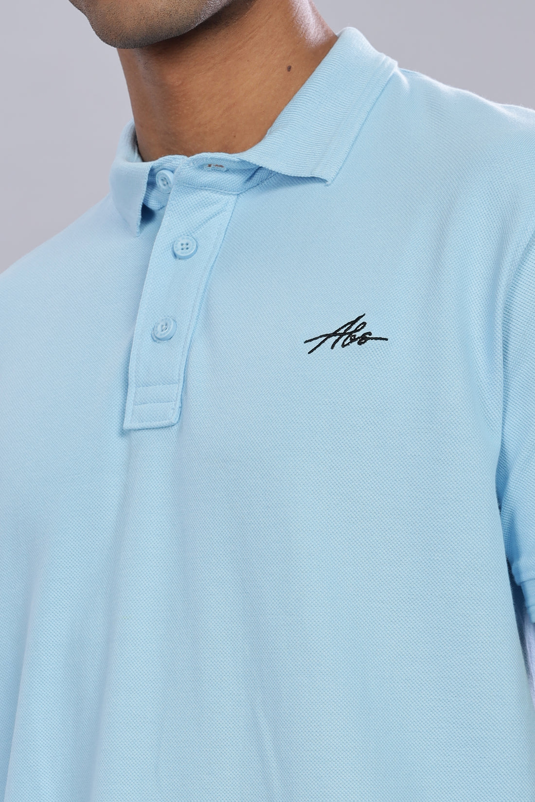 Flying Crane Bird Embroidery Executive Fit Polo T-Shirt